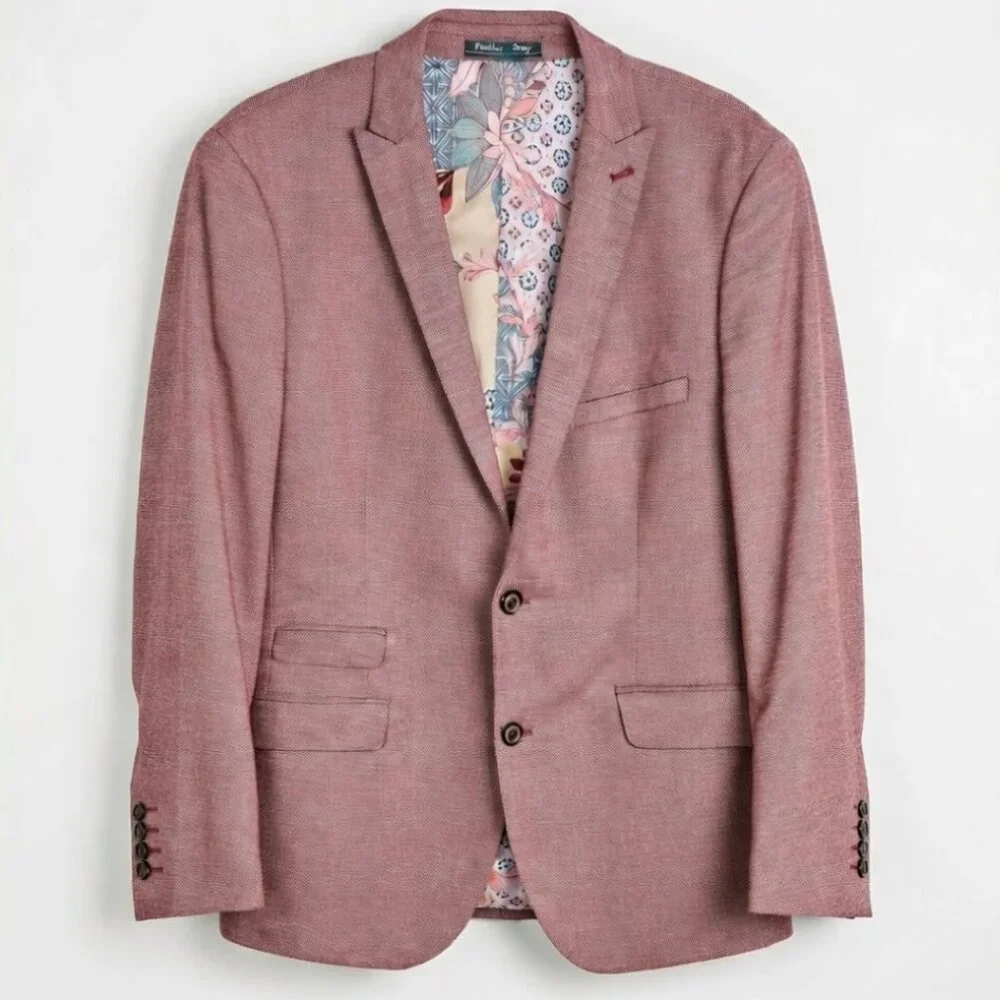 Paisley & Gray Dover Slim Fit Linen-Blend for Men Jacket